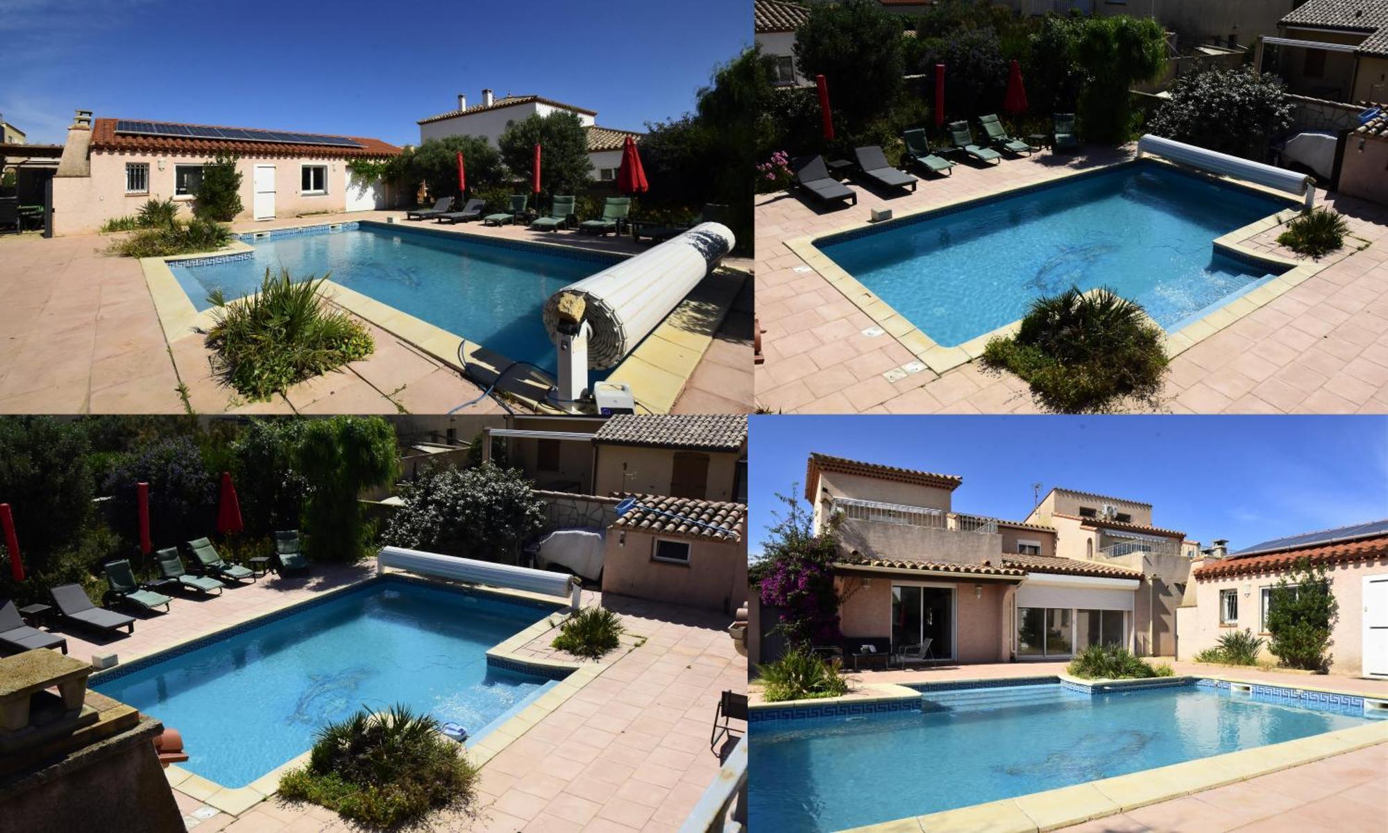 Les 2 Dauphins Villa Le Barcarès Buitenkant foto