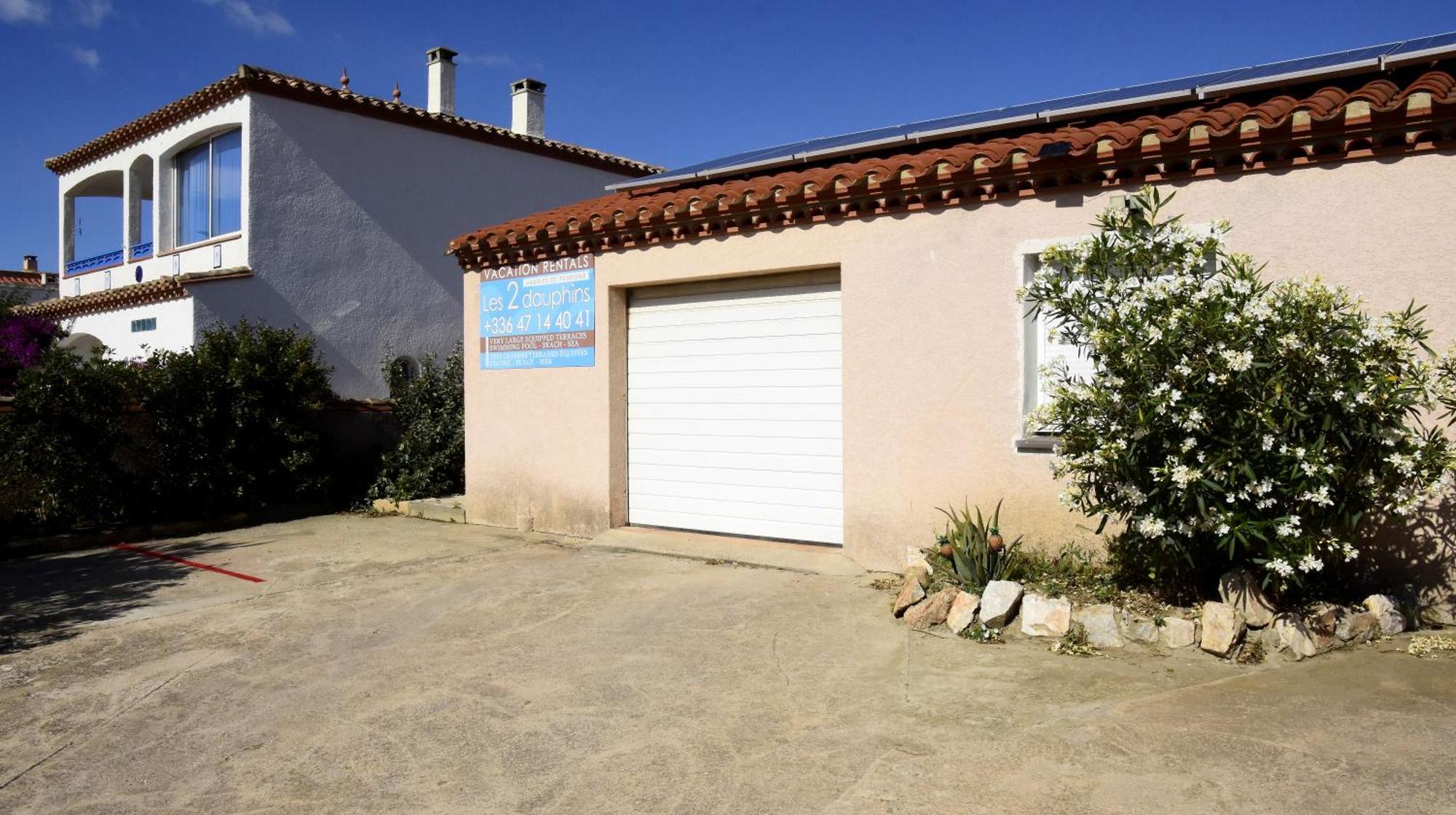 Les 2 Dauphins Villa Le Barcarès Buitenkant foto